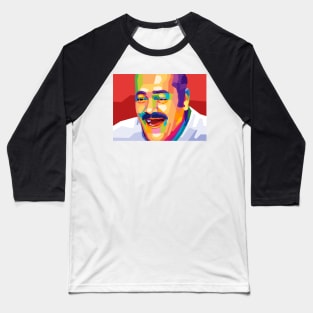 Spanish Laughing Guy meme Pop Art Baseball T-Shirt